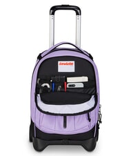 INVICTA PLUS GRS LED 14" Laptop-Trolley-Rucksack lila - Rucks&auml;cke mit Trolleyfunktion - 6
