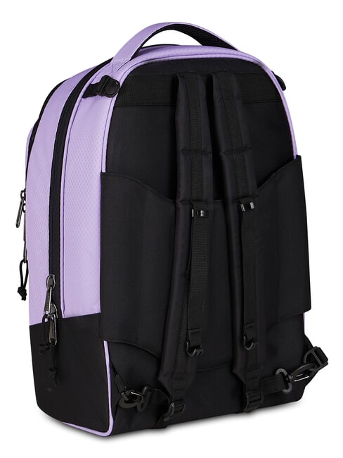 PLUS GRS LED 14" Laptop-Trolley-Rucksack lila - Rucks&auml;cke mit Trolleyfunktion