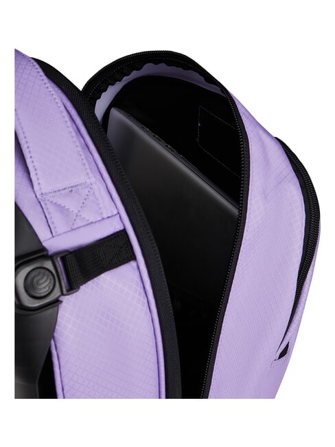 PLUS GRS LED 14" Laptop-Trolley-Rucksack lila - Rucks&auml;cke mit Trolleyfunktion