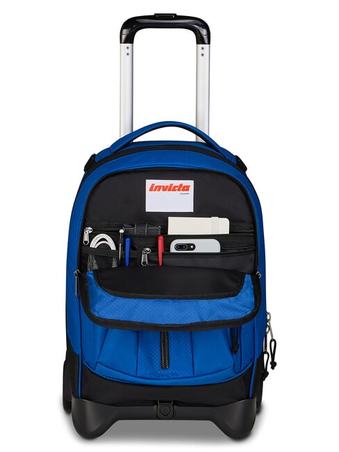 PLUS GRS LED 14" Laptop-Trolley-Rucksack Blauwale - Rucks&auml;cke mit Trolleyfunktion