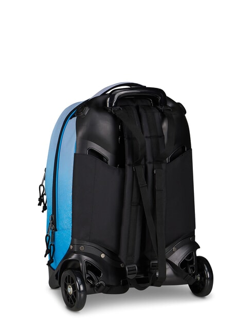 FANTASY Abnehmbarer 2-Rad-Trolley-Rucksack Methylenblau - Rucks&auml;cke mit Trolleyfunktion