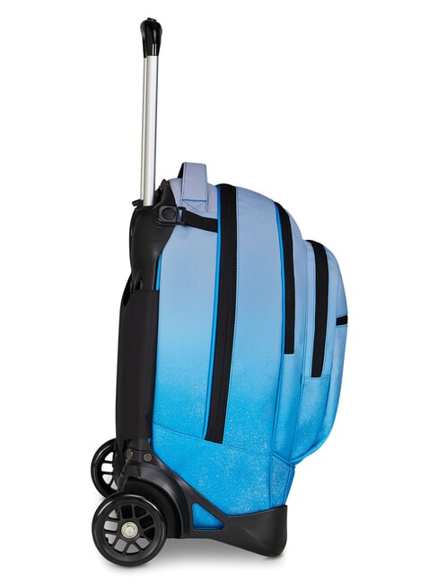 FANTASY Abnehmbarer 2-Rad-Trolley-Rucksack Methylenblau - Rucks&auml;cke mit Trolleyfunktion