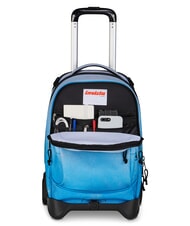 INVICTA FANTASY Abnehmbarer 2-Rad-Trolley-Rucksack Methylenblau - Rucks&auml;cke mit Trolleyfunktion - 6