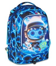 SJGANG SPACE LED BOY Treppensteig-Trolley-Rucksack KIEFERNNADEL - Rucks&auml;cke mit Trolleyfunktion - 6