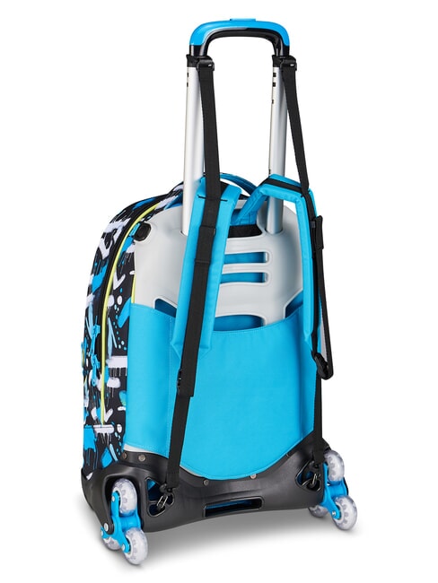 METAL DRAGON BOY Trolley-Rucksack, abnehmbar Glockenblume t&uuml;rkis - Rucks&auml;cke mit Trolleyfunktion