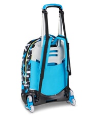 SJGANG METAL DRAGON BOY Trolley-Rucksack, abnehmbar Glockenblume t&uuml;rkis - Rucks&auml;cke mit Trolleyfunktion - 3