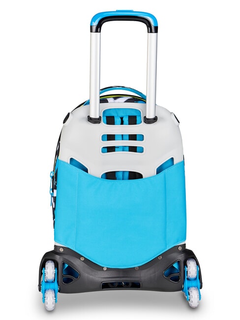 METAL DRAGON BOY Trolley-Rucksack, abnehmbar Glockenblume t&uuml;rkis - Rucks&auml;cke mit Trolleyfunktion