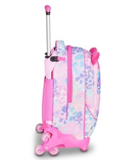 SJGANG HEART BUDDY GIRL Rucksack mit abnehmbarem Trolley rosa Puppe - Rucks&auml;cke mit Trolleyfunktion - 5