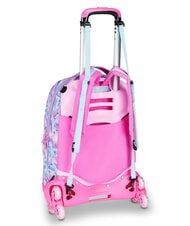 SJGANG GLOW LED UNICORN GIRL 3-in-1-Trolley-Rucksack zartes Flieder - Rucks&auml;cke mit Trolleyfunktion - 3