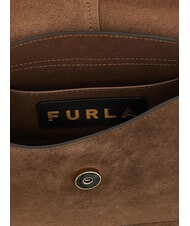 FURLA FLOW Handtasche mit Schulterriemen Schokoladent&ouml;ne - Damentaschen - 4