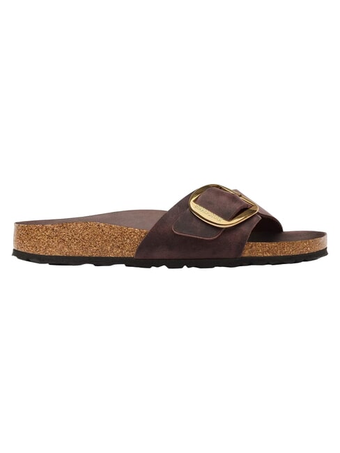 MADRID BIG BUCKLE HEX Ledersandalen habana - Damenschuhe