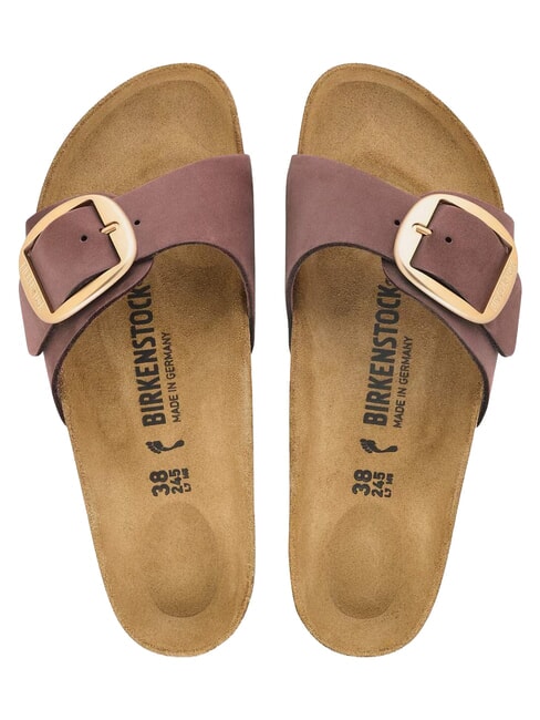 MADRID BIG BUCKLE Ledersandalen Pfeffer - Damenschuhe