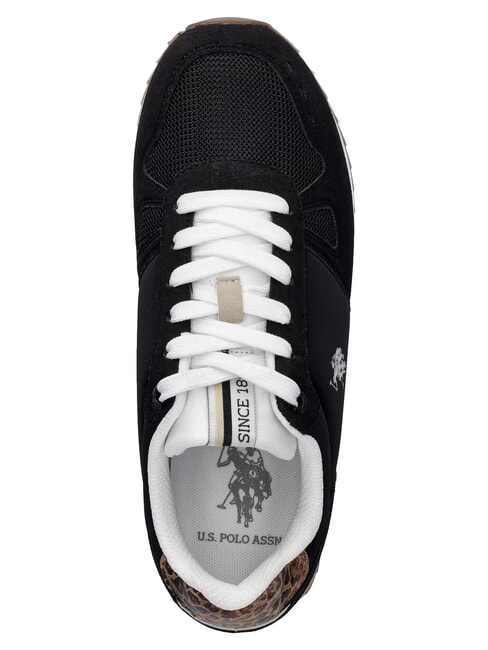 TYLERI Damen-Sneaker schwarzer Leopard - Damenschuhe