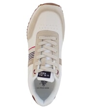 U.S. POLO ASSN. XIRIO Turnschuhe gebrochenes Wei&szlig;-Rot - Herrenschuhe - 3