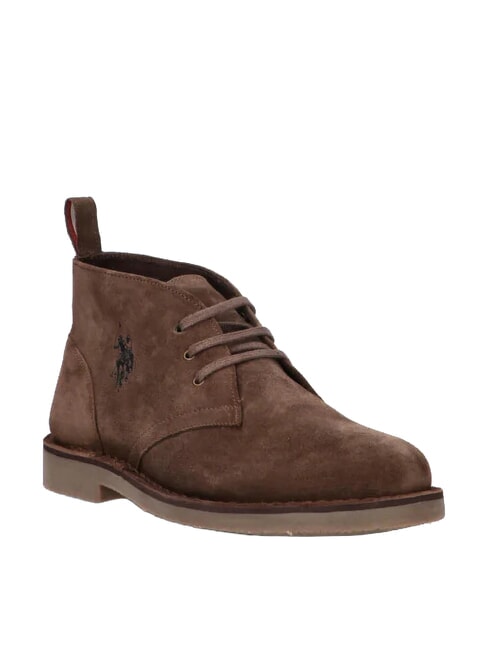 MUST Wildlederschuhe Schokoladenbraun - Herrenschuhe