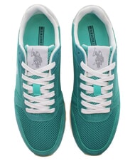 U.S. POLO ASSN. JAKE Sneaker aus gemischtem Leder Bayou Green - Herrenschuhe - 4