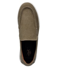 U.S. POLO ASSN. ALONSO Mokassins aus Canvas Dunkelolivgr&uuml;n - Herrenschuhe - 3