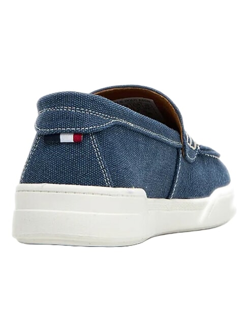 ALONSO Mokassins aus Canvas blaue Flagge - Herrenschuhe