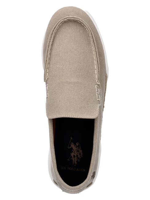 ALONSO Mokassins aus Canvas Erde - Herrenschuhe