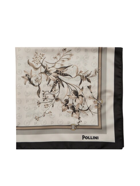 FIORI2 Schal schwarze Blumen2 - Schals