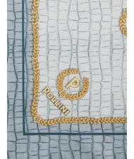 POLLINI CROCO LOGO Schal Krokusblau - Schals - 4