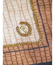 POLLINI CROCO LOGO Schal Krokusbraun - Schals - 4