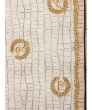 POLLINI CROCO LOGO Schal schwarzer Krokus - Schals - 4