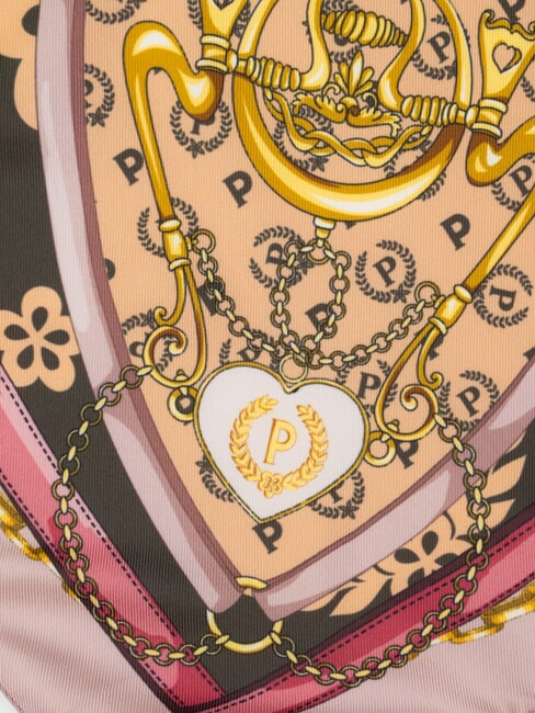 HEARTS TWILL Schal rosa Kette - Schals