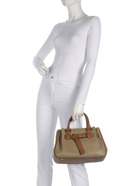 CORALLO Handtasche mit Schulterriemen Dreck - Damentaschen
