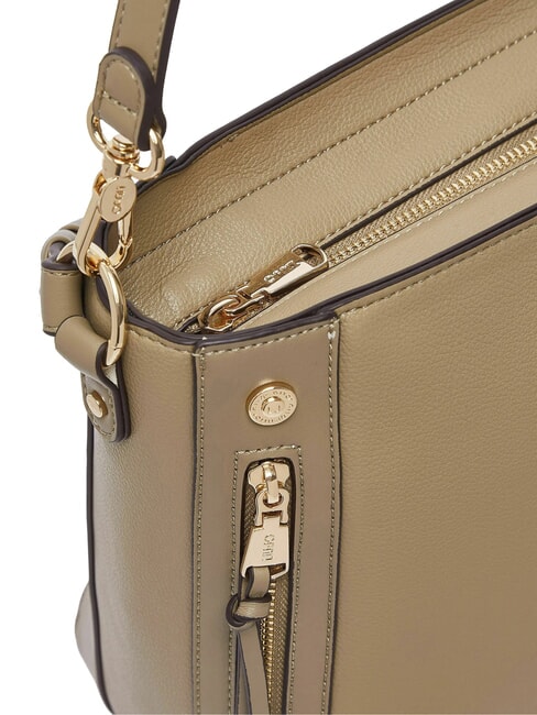 GIHEN L Schultertasche mit Schultergurt Dreck - Damentaschen