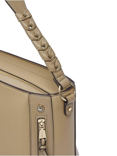 GIHEN L Schultertasche mit Schultergurt Dreck - Damentaschen