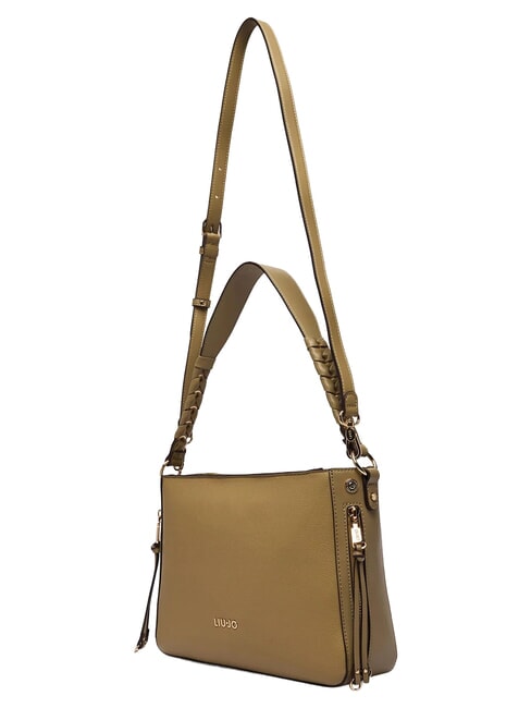 GIHEN Schultertasche mit Schultergurt Dreck - Damentaschen
