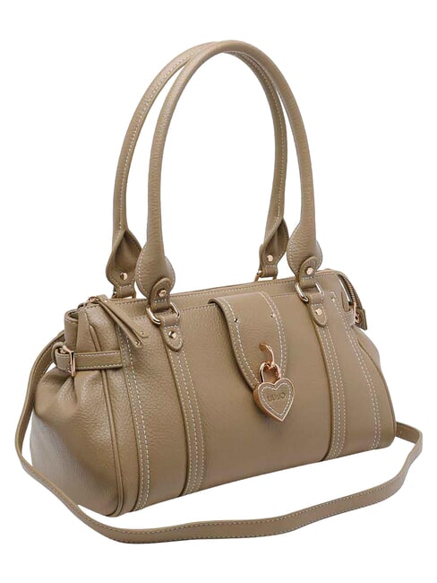 CORNIOLA Schultertasche mit abnehmbarem Schultergurt Dreck - Damentaschen