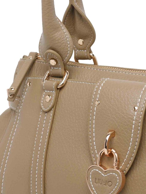 CORNIOLA Schultertasche mit abnehmbarem Schultergurt Dreck - Damentaschen