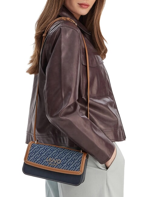 EVRIM Mini-Schultertasche Kleid blau - Damentaschen