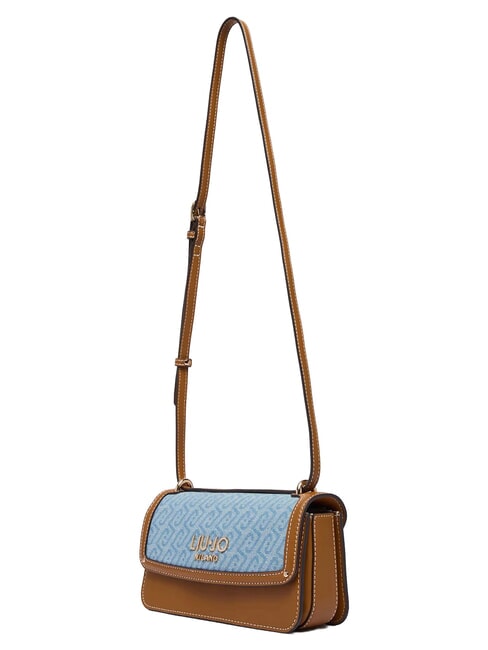 EVRIM Mini-Schultertasche staubiges Blau - Damentaschen