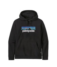 PATAGONIA P-6 LOGO Kapuzenpullover Schwarz - Sweatshirts Herren - 3