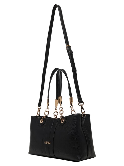 EMATITE Schultertasche mit Schultergurt SCHWARZ - Damentaschen