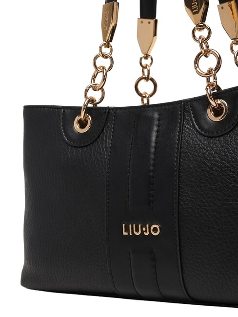 EMATITE Schultertasche mit Schultergurt SCHWARZ - Damentaschen