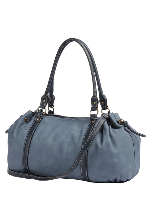 GINESA Schultertasche mit Schultergurt Wolke - Damentaschen