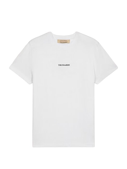 REGULAR LOGO Baumwoll-T-Shirt Wei&szlig; - Herren-T-Shirts