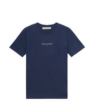 TRUSSARDI REGULAR LOGO Kurzarm-T-Shirt Marineblau - Herren-T-Shirts - 3