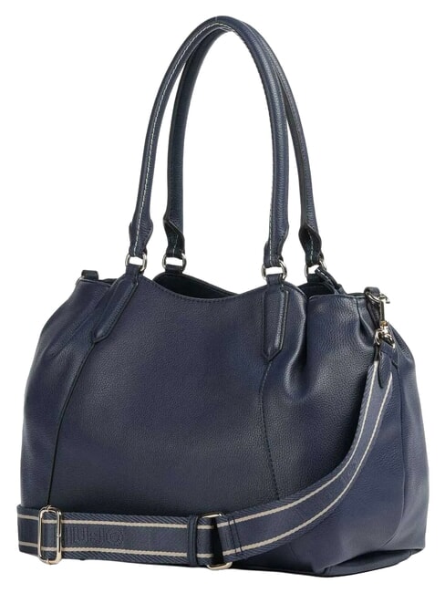 TREPIDA Schultertasche mit Schultergurt Kleid blau - Damentaschen