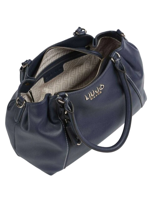 TREPIDA Schultertasche mit Schultergurt Kleid blau - Damentaschen