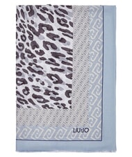 LIUJO ANIMALIER Schal staubiges Blau - Schals - 2
