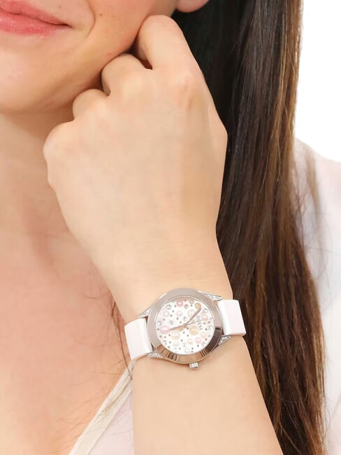 PEARL Uhr nur Zeitangabe Wei&szlig; - Uhren