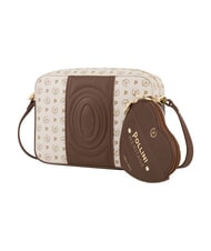 POLLINI HERITAGE Mini-Schultertasche braunes Elfenbein - Damentaschen - 2