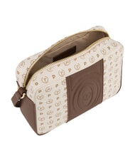 POLLINI HERITAGE Mini-Schultertasche braunes Elfenbein - Damentaschen - 4