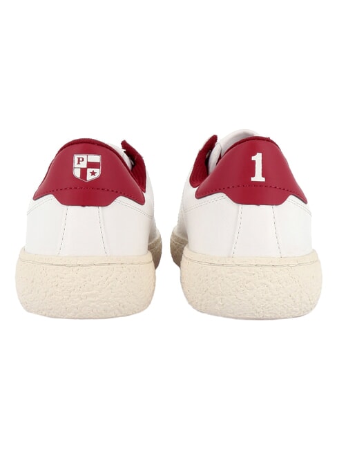 JODIE Turnschuhe wei&szlig;-rot - Herrenschuhe