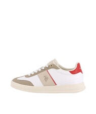 U.S. POLO ASSN. CAMPY Turnschuhe gebrochenes Wei&szlig;-Rot - Herrenschuhe - 2